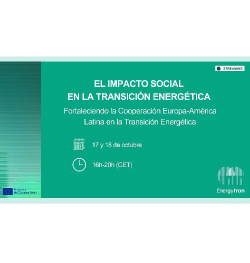 social impact of energy transition. energytran virtual event